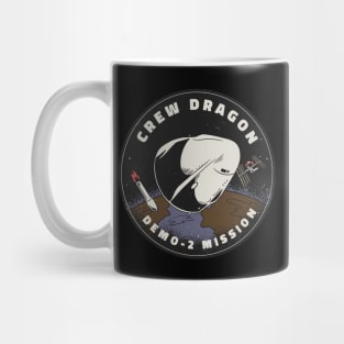 SpaceX Crew Dragon Patch Mug